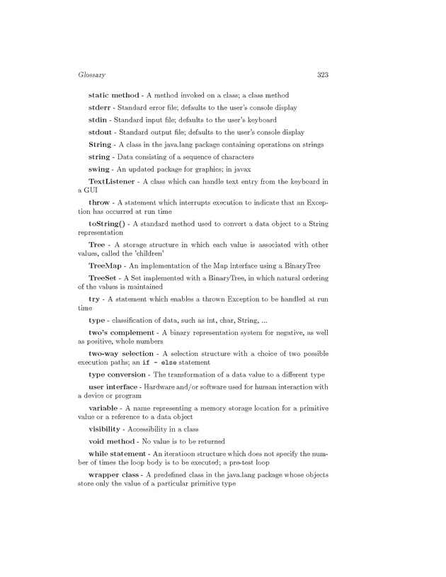 Introduction to Computer Science with Java Programming - Page 323